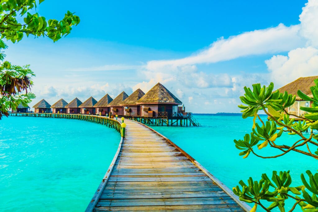 Visa-Free Countries for Indians in 2025 – Full List & Guide 8 blue villa beautiful sea hotel