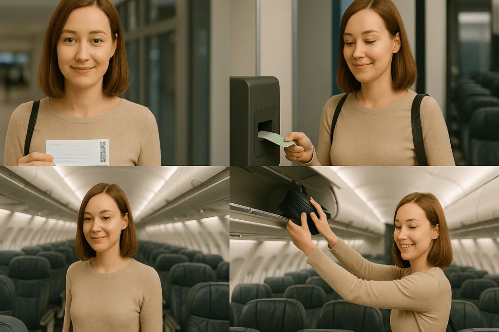 First-Time Flyers Before you reach security scanning