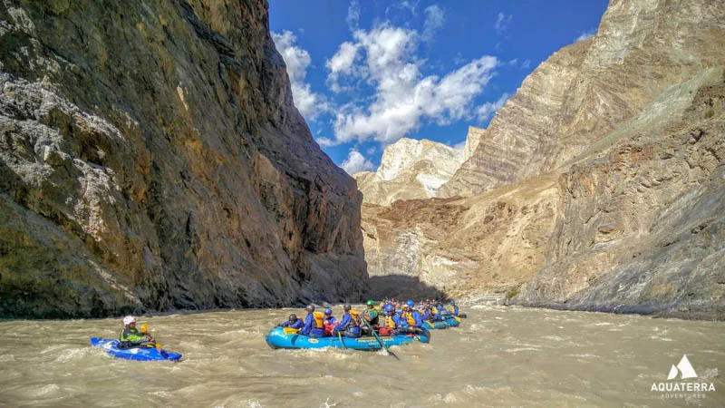 Zanskar Ladakh Leh River Rafting 28 min