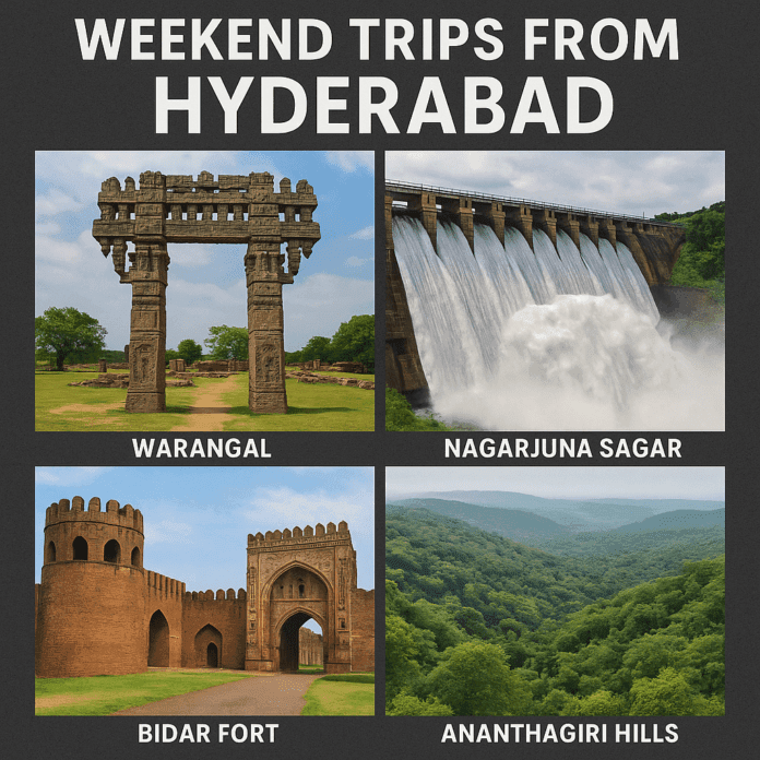 Weekend Trips from Hyderabad Weekend Trips from Hyderabad