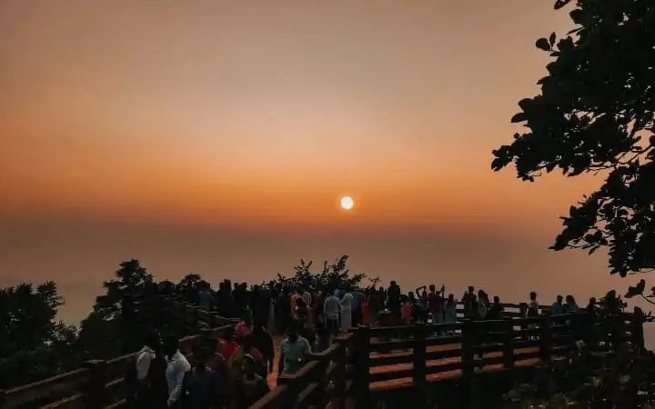 Top 10 Monsoon Destinations in Karnataka 3 Agumbe Sunset Point min
