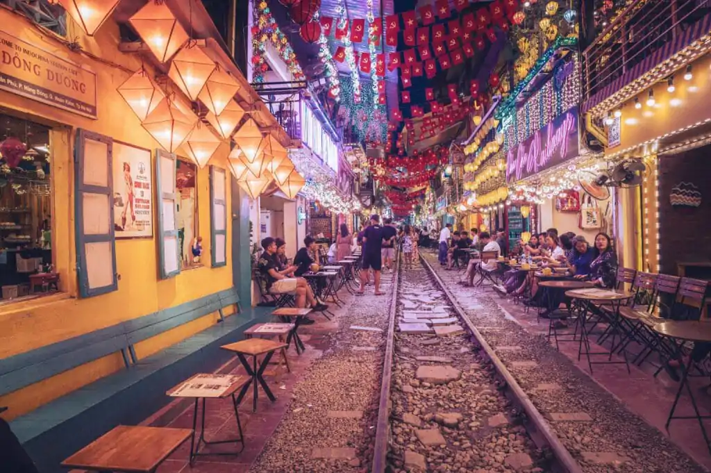 Things to Do in Hanoi: The Ultimate travel Guide to Vietnam’s Timeless Capital 5 Hanoi Train Street min