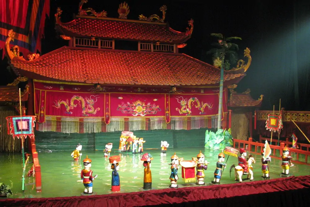 Things to Do in Hanoi: The Ultimate travel Guide to Vietnam’s Timeless Capital 4 Thang Long Water Puppet Theatre Hanoi 04 min